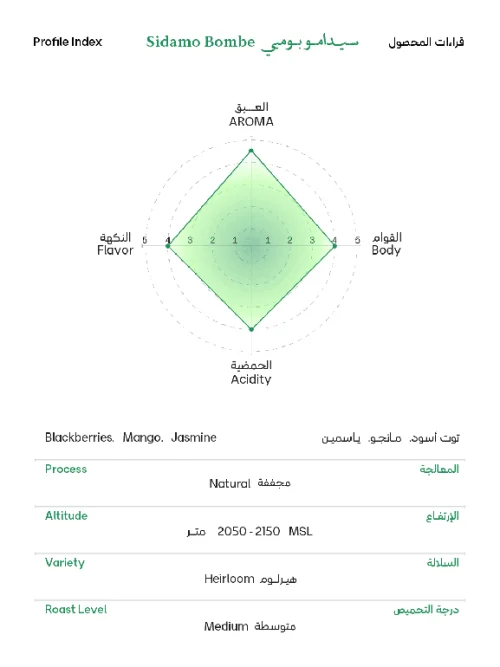 سويل أثيوبيا سيدامو بومبي 250 جرام