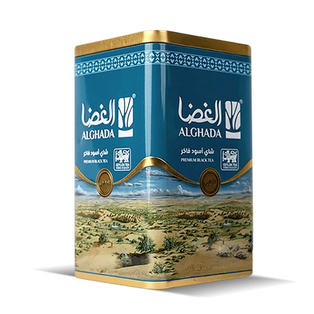 شاي الغضا اسود الغضا الذهبي- خشن 250 جرام  .