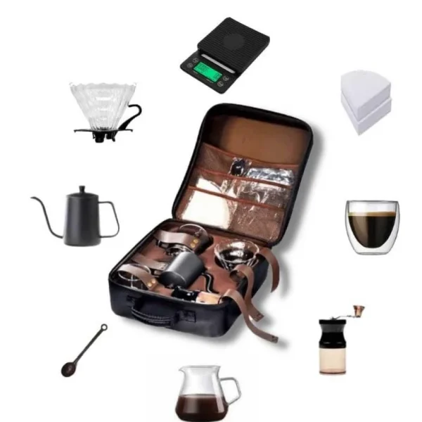حقيبة القهوة المختصة 12in1