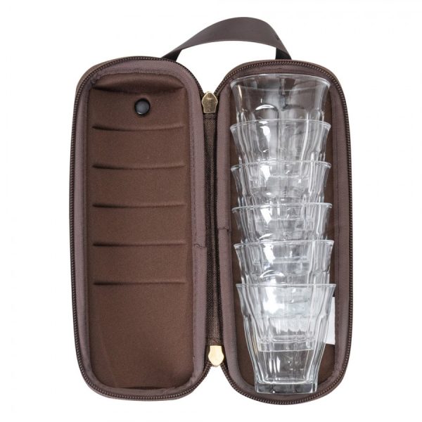 حقيبة استكانات مضادة للصدمات _ 6 زجاج