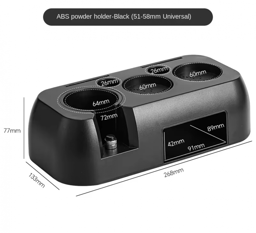 منظم أدوات الاسبريسو _ 51 mm